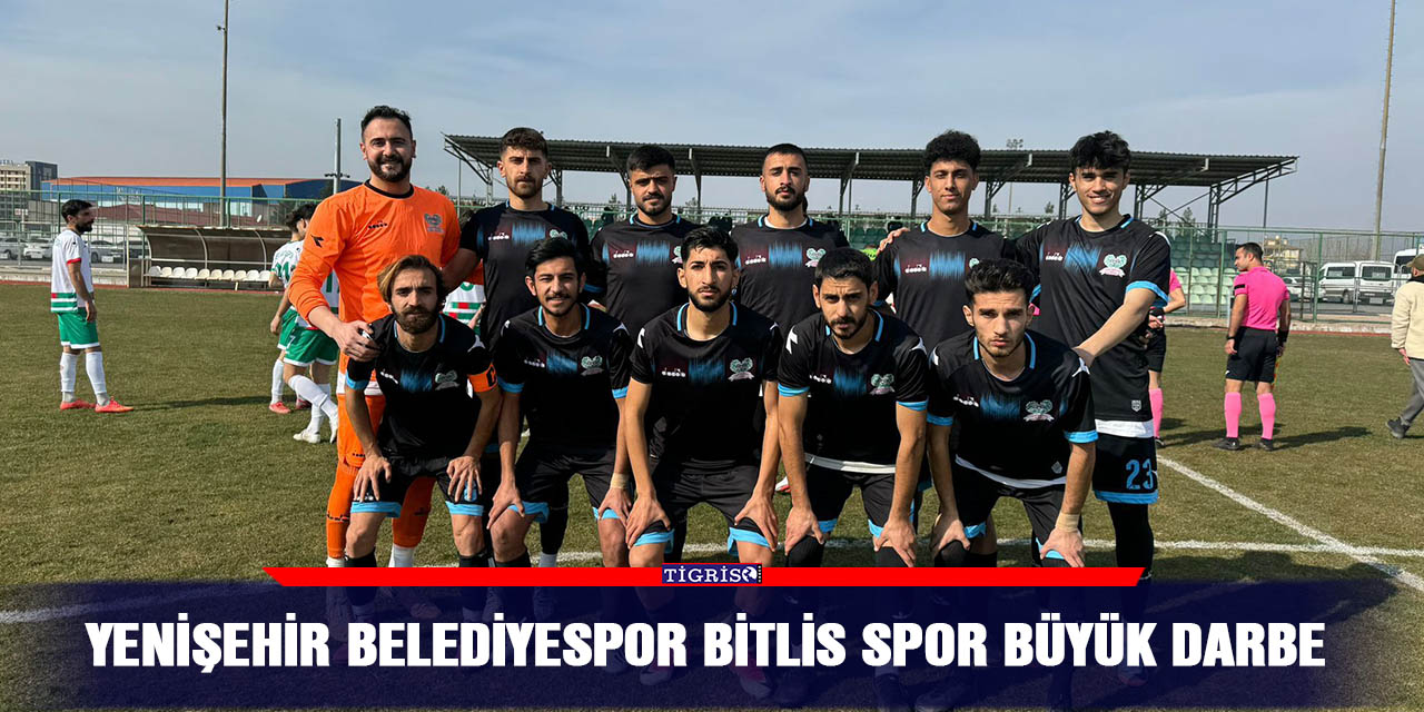 Yenişehir Belediyespor'dan Bitlis Özgüzelderespor'a büyük darbe