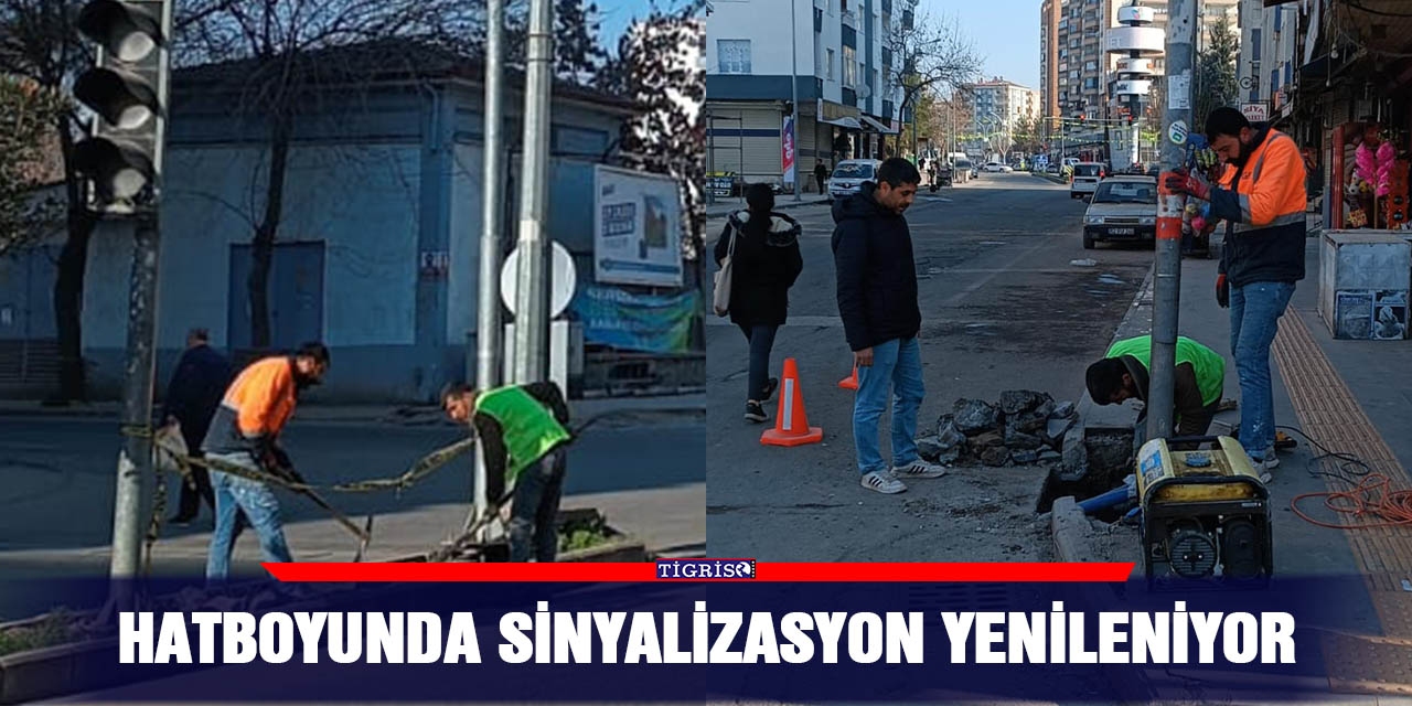 Hatboyunda sinyalizasyon yenileniyor