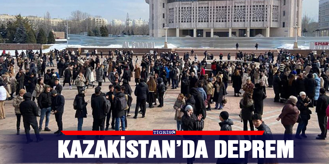 Kazakistan’da deprem