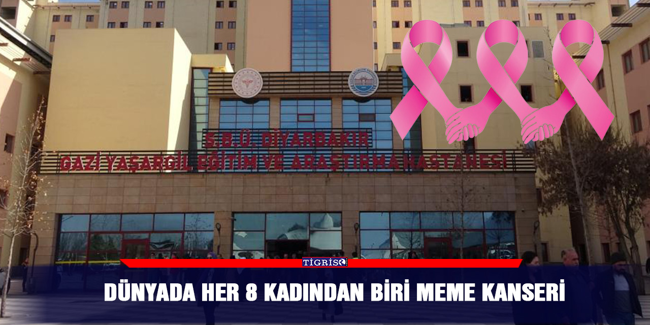 Dünyada her 8 kadından biri meme kanseri