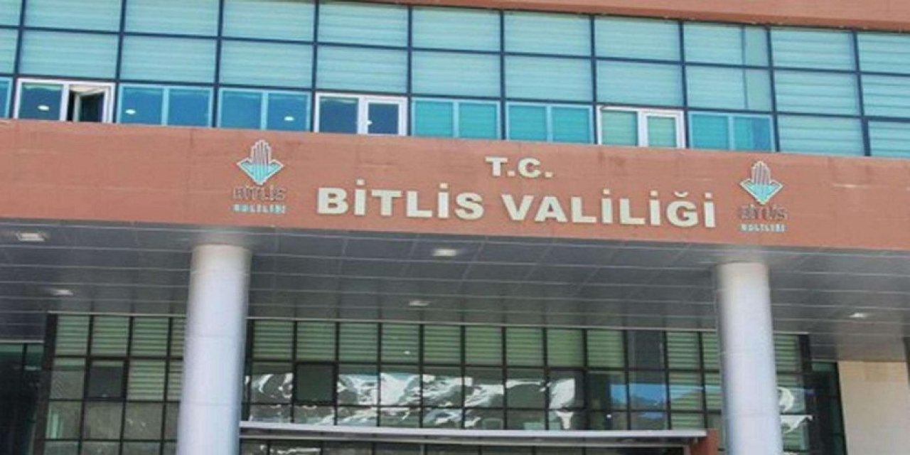 Bitlis'te gösteri ve eylem yasağı kaldırıldı