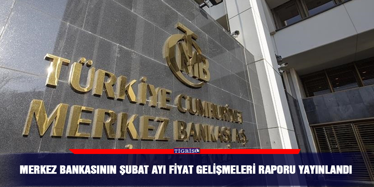 Merkez Bankasının Şubat Ayı Fiyat Gelişmeleri Raporu yayınlandı