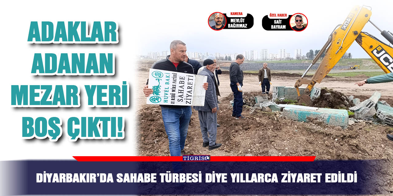 VİDEO - Adaklar adanan mezar yeri boş çıktı!