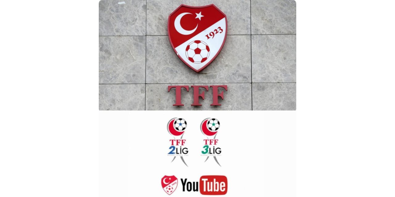 TFF, 2 ve 3’lig için ilk yayınını yaptı