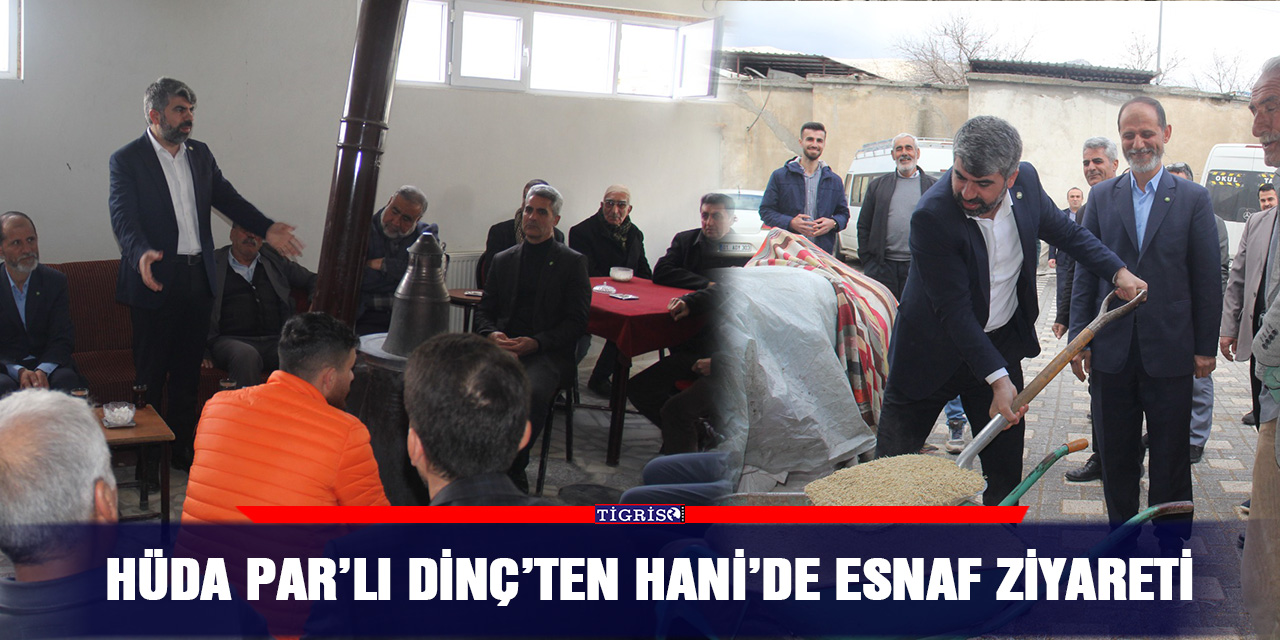 VİDEO - HÜDA PAR’lı Dinç’ten Hani’de esnaf ziyareti