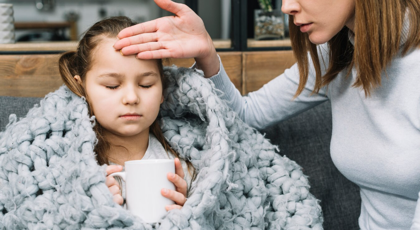Çocuklarda yüksek ateşe dikkat!