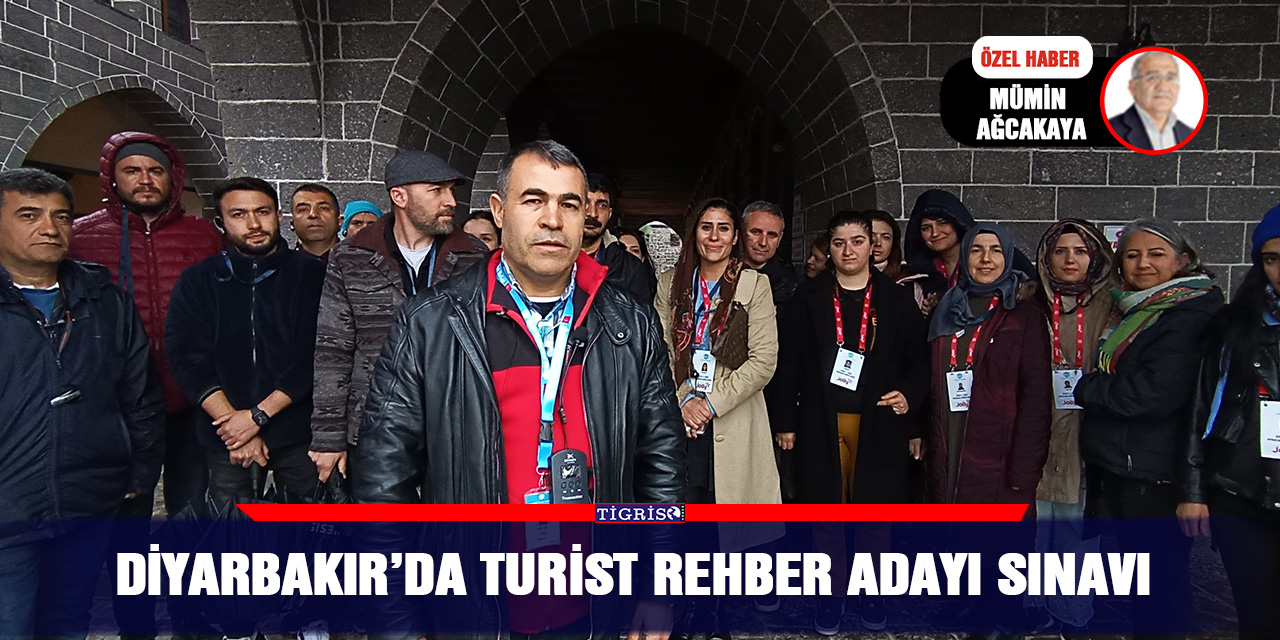 VİDEO - Diyarbakır’da turist rehber adayı sınavı