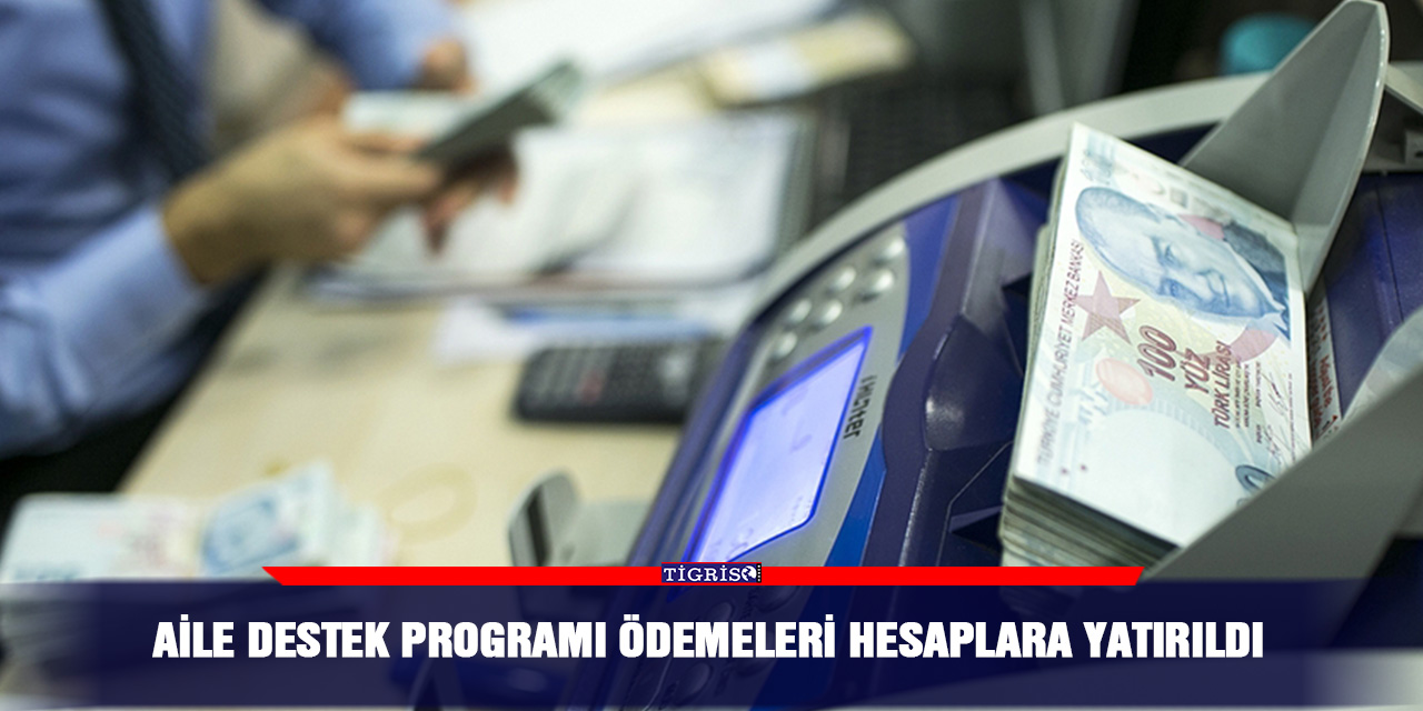 Aile Destek Programı ödemeleri hesaplara yatırıldı