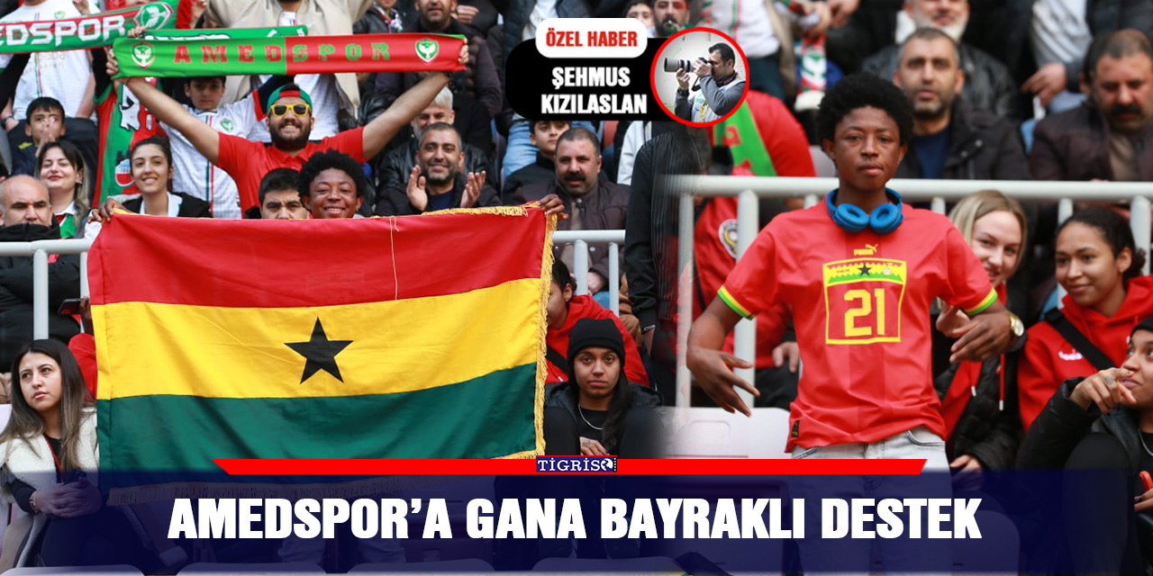 Amedspor’a Gana Bayraklı Destek