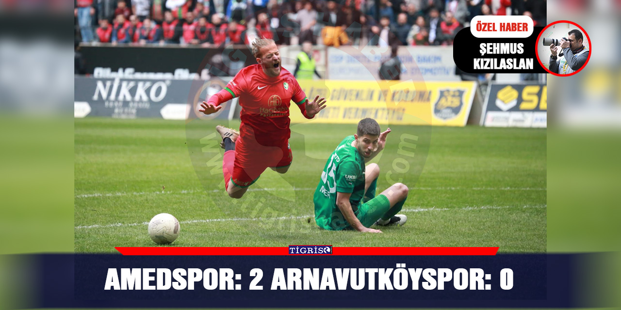 Amedspor: 2 Arnavutköyspor: 0