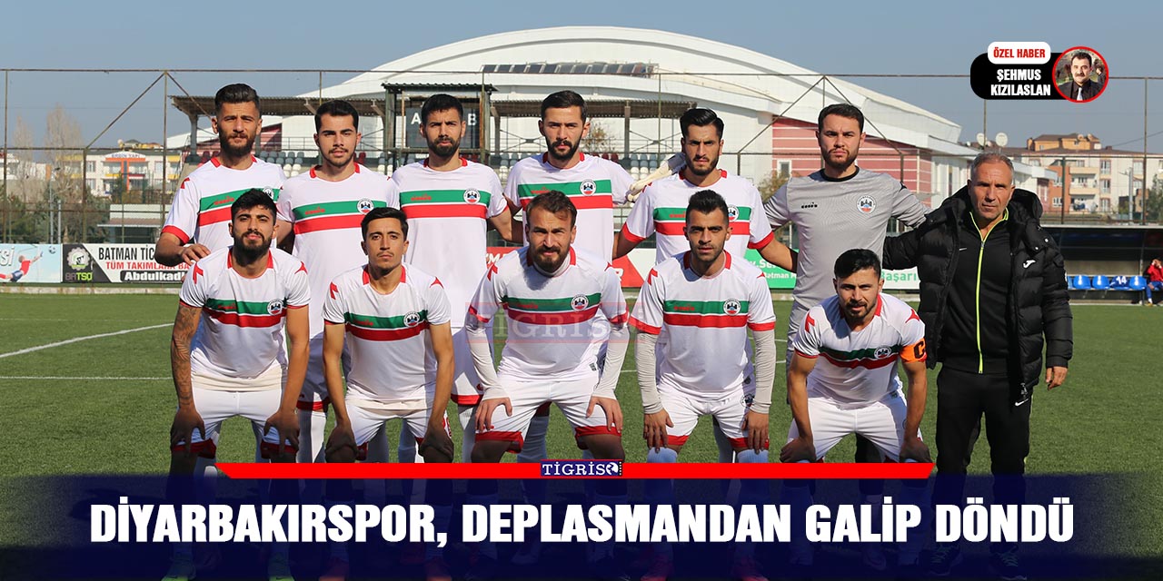 Diyarbakırspor, deplasmandan galip döndü