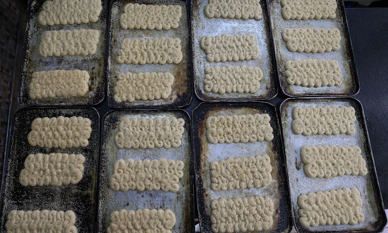 Ramazan kahkesi tezgâhlarda yerini aldı