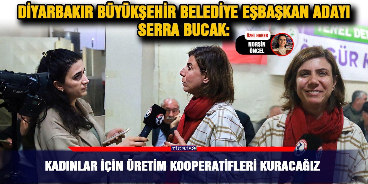 Bucak: Kadınlar için üretim kooperatifleri kuracağız
