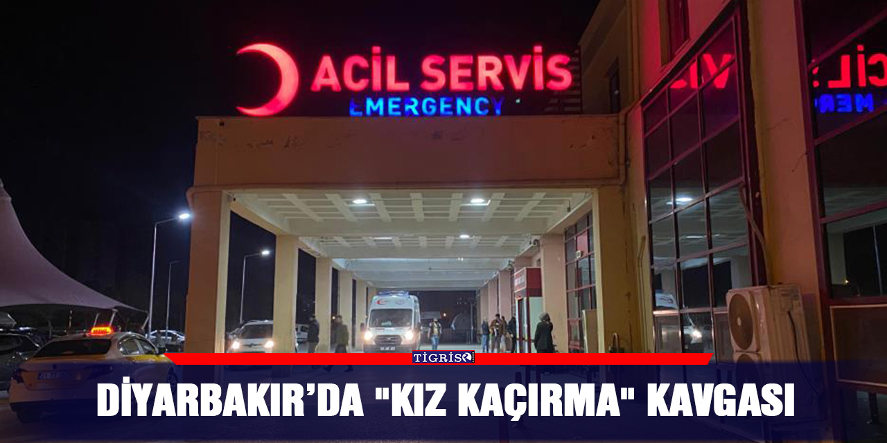 VİDEO - Diyarbakır’da "kız kaçırma" kavgası