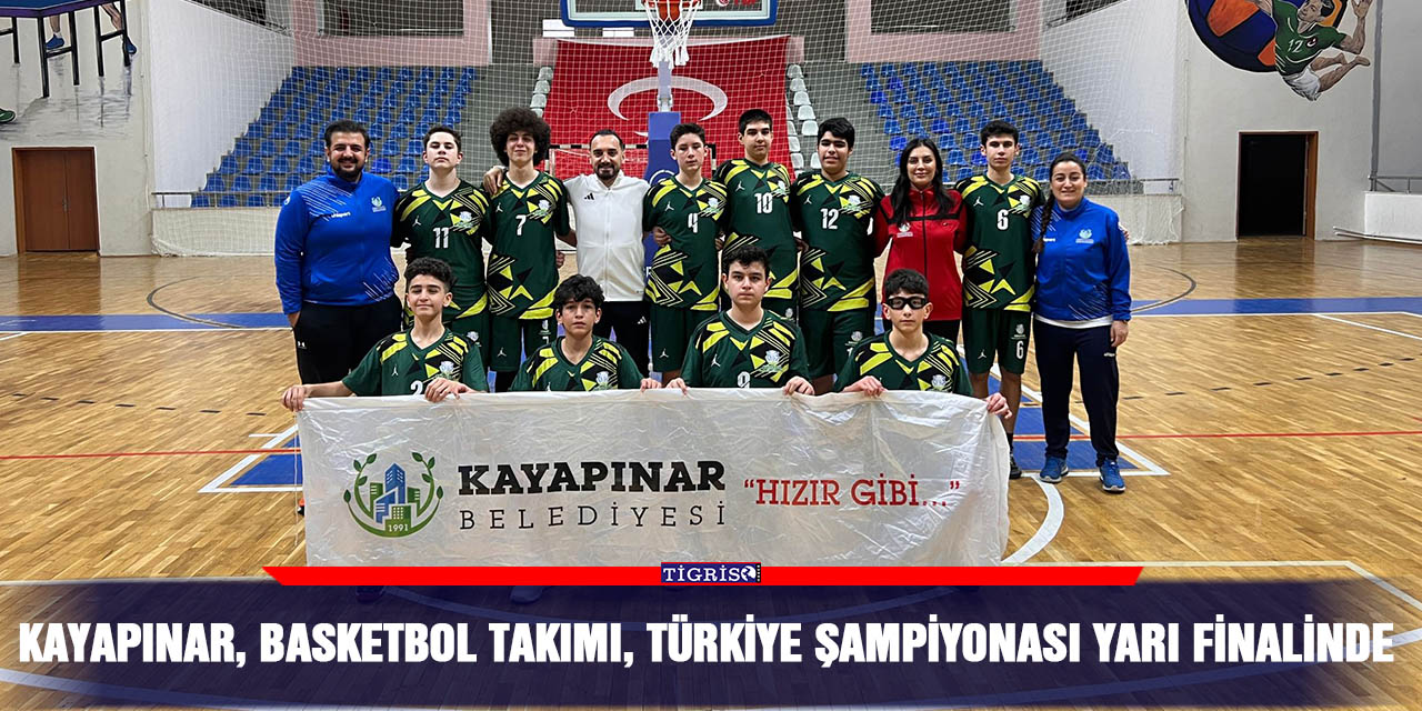 Kayapınar, basketbol takımı, Türkiye Şampiyonası yarı finalinde