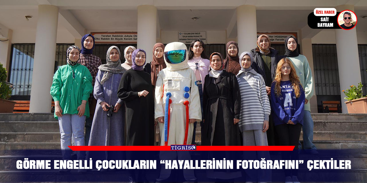 Görme Engelli Çocukların “Hayallerinin Fotoğrafını” Çektiler