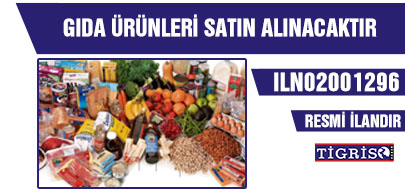 GIDA ÜRÜNLERİ SATIN ALINACAKTIR