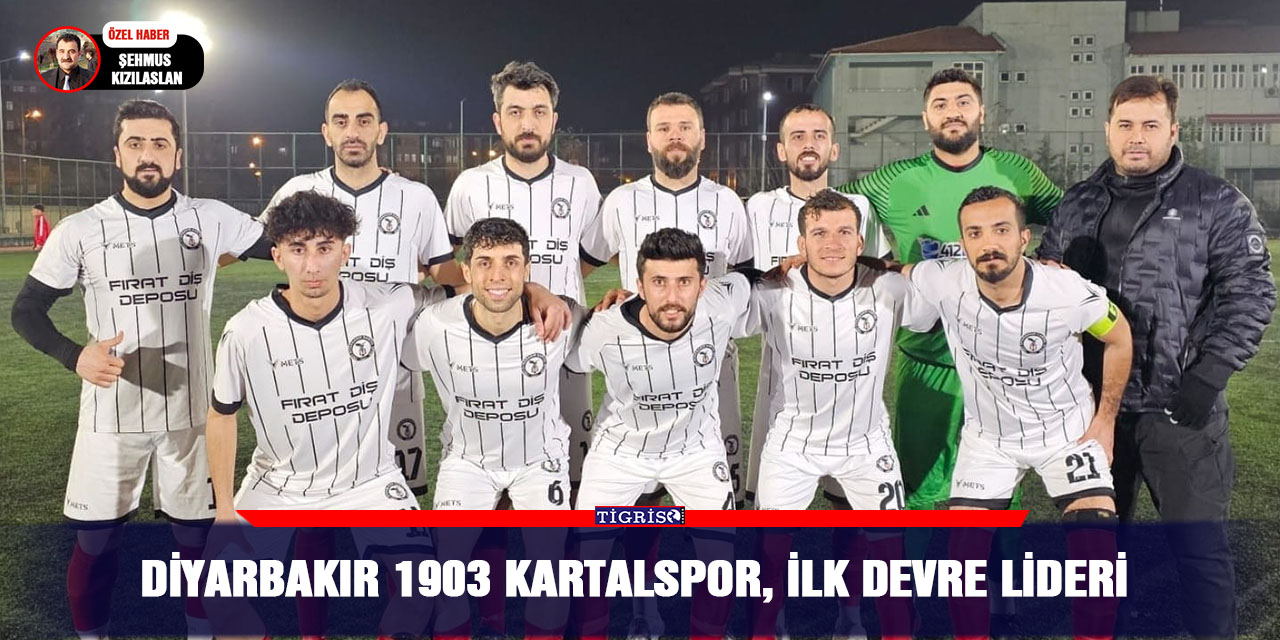 Diyarbakır 1903 Kartalspor, ilk devre lideri