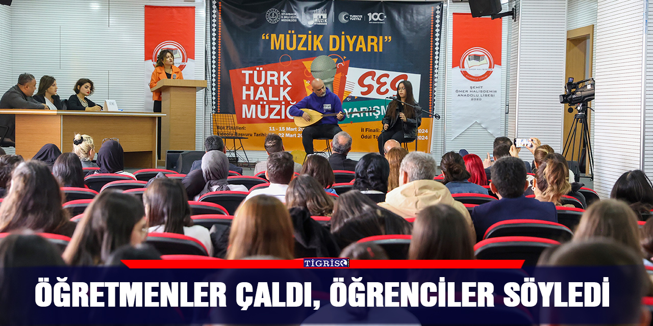Öğretmenler çaldı, öğrenciler söyledi