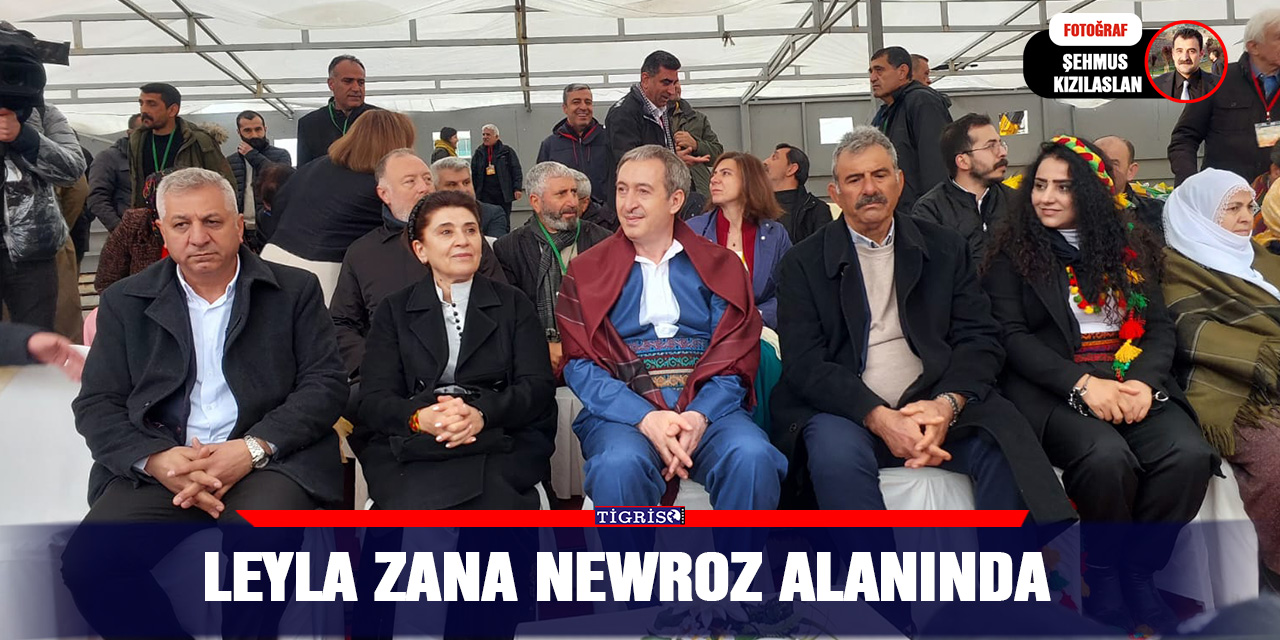 Leyla Zana Newroz alanında