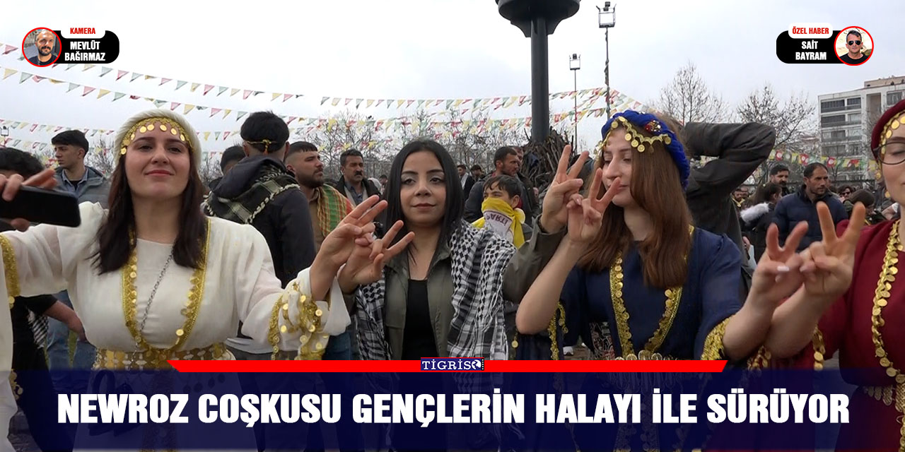 VİDEO - Newroz coşkusu gençlerin halayı ile sürüyor