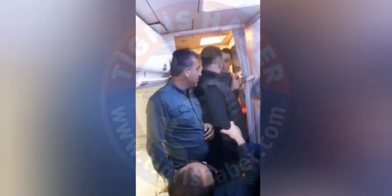 VİDEO - Diyarbakır yolcuları Bursa’da uçak içerisinde 3 saat mahsur bırakıldı!