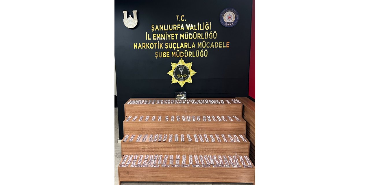 Urfa'da uyuşturucu operasyonu