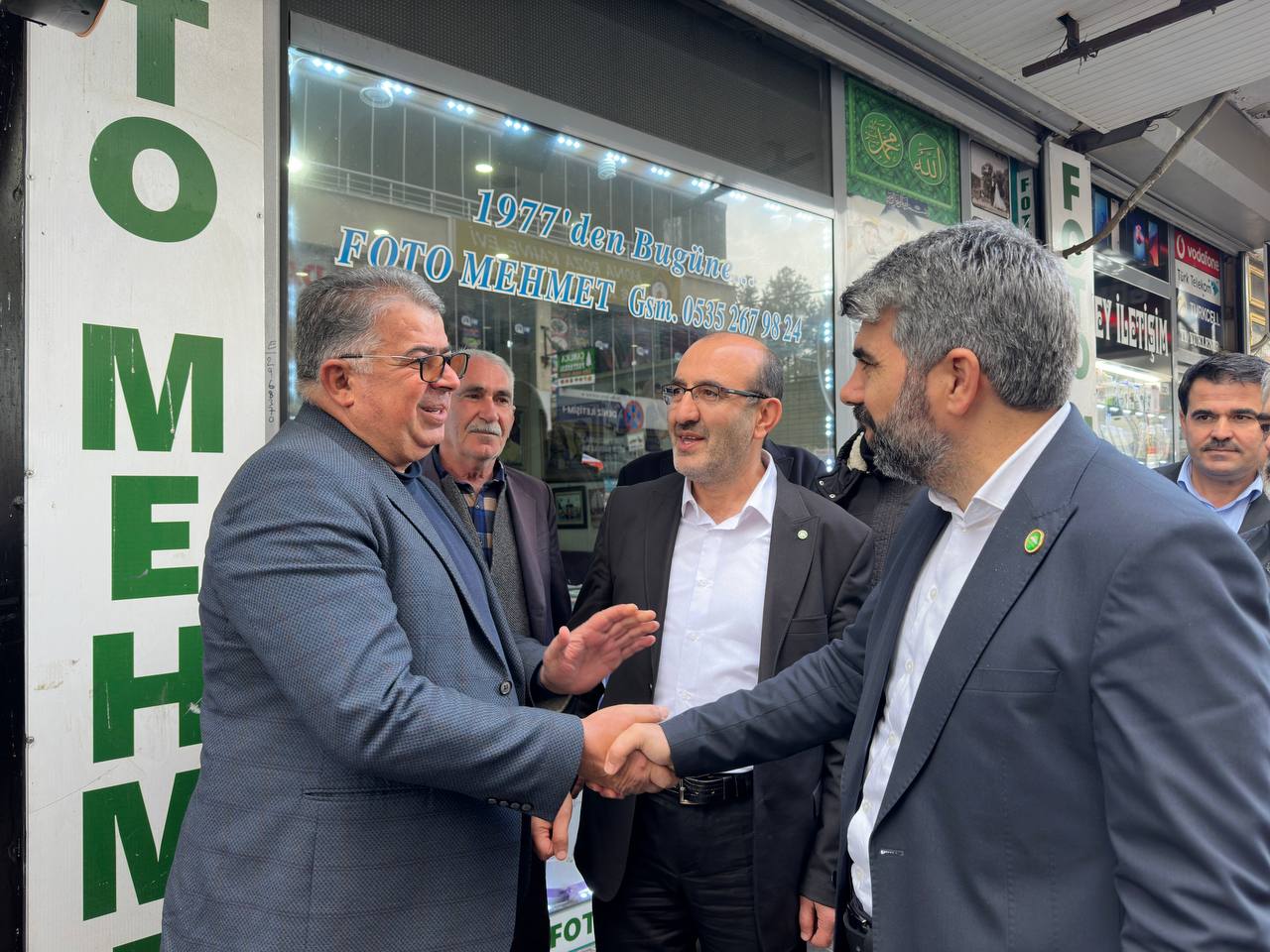 HÜDA PAR’lı Dinç, Silvan’da esnafı ziyaret etti