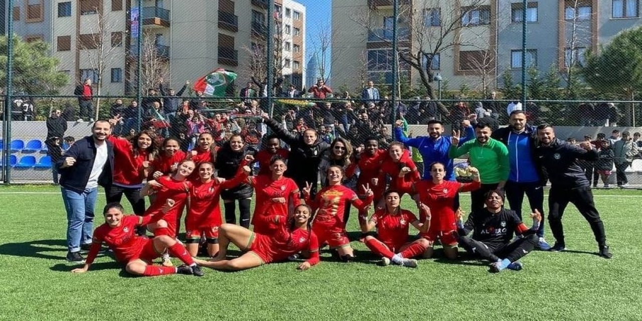 Amedspor kadın futbol takımı galibiyet serisine 'devam' dedi