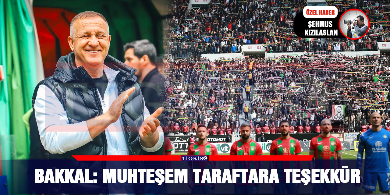 Bakkal: Muhteşem taraftara teşekkür