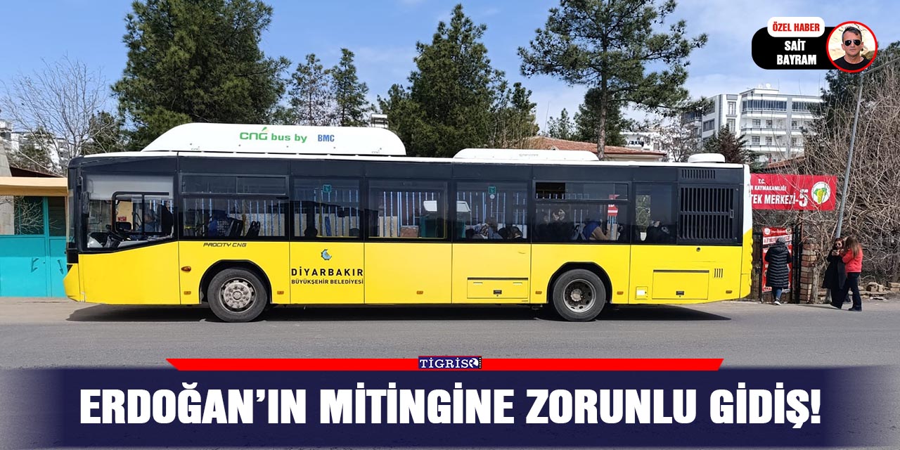 Erdoğan’ın mitingine zorunlu gidiş!