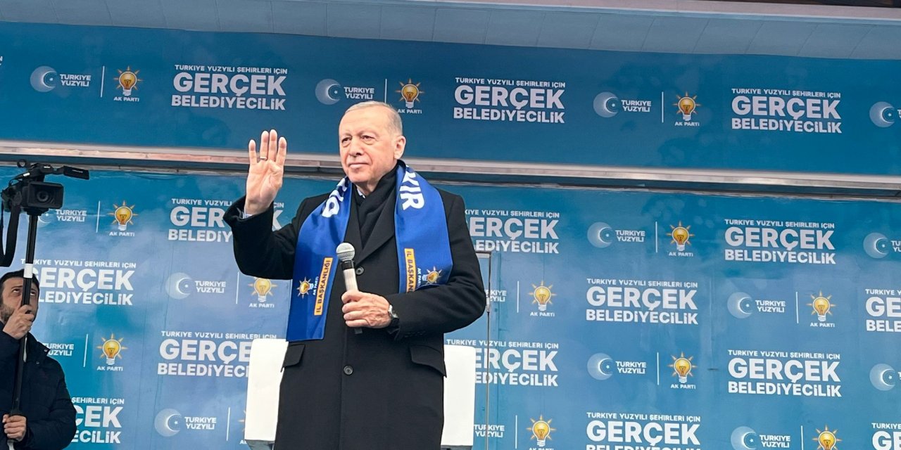 Erdoğan Diyarbakır’dan ayrıldı