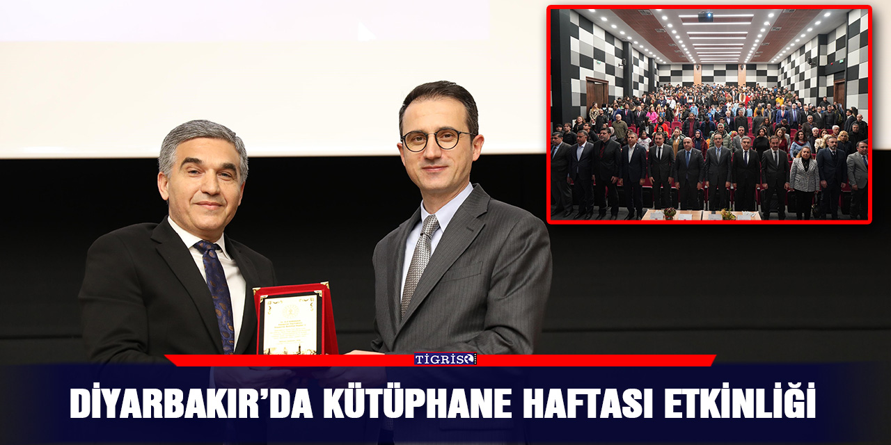 Diyarbakır’da Kütüphane Haftası etkinliği