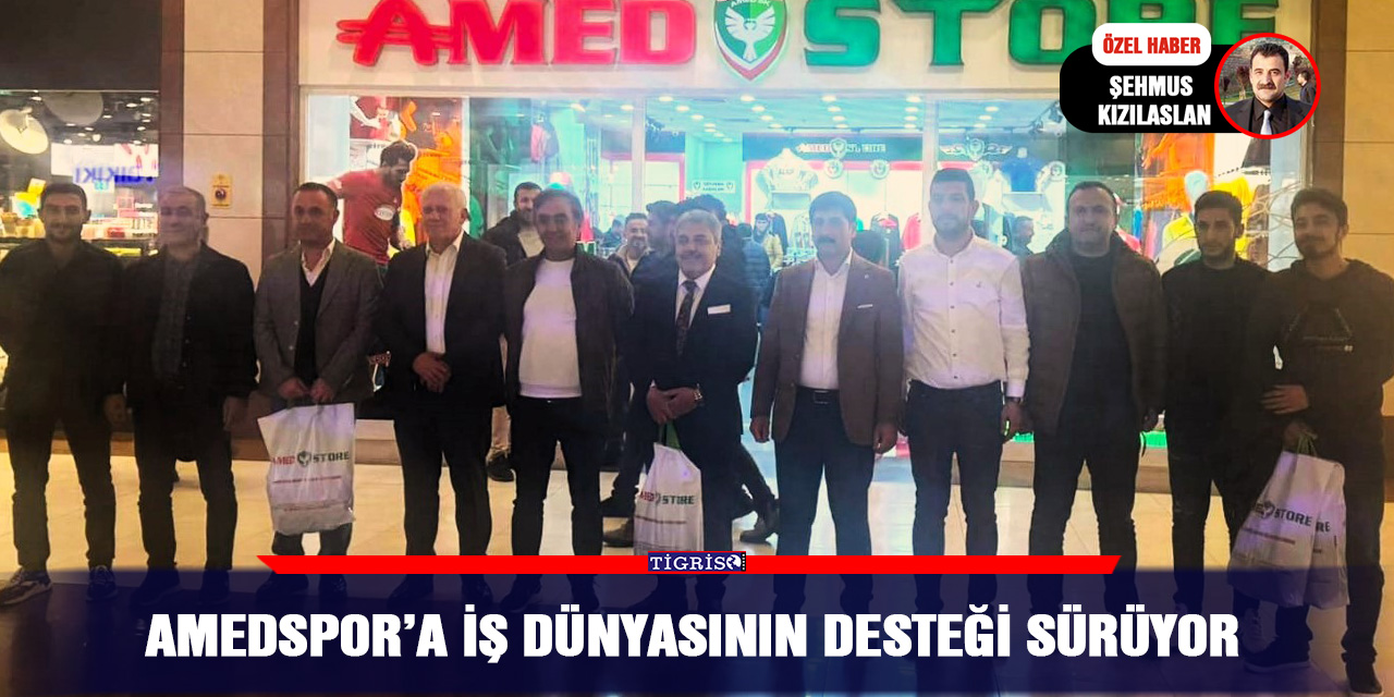 Amedspor’a iş dünyasının desteği sürüyor