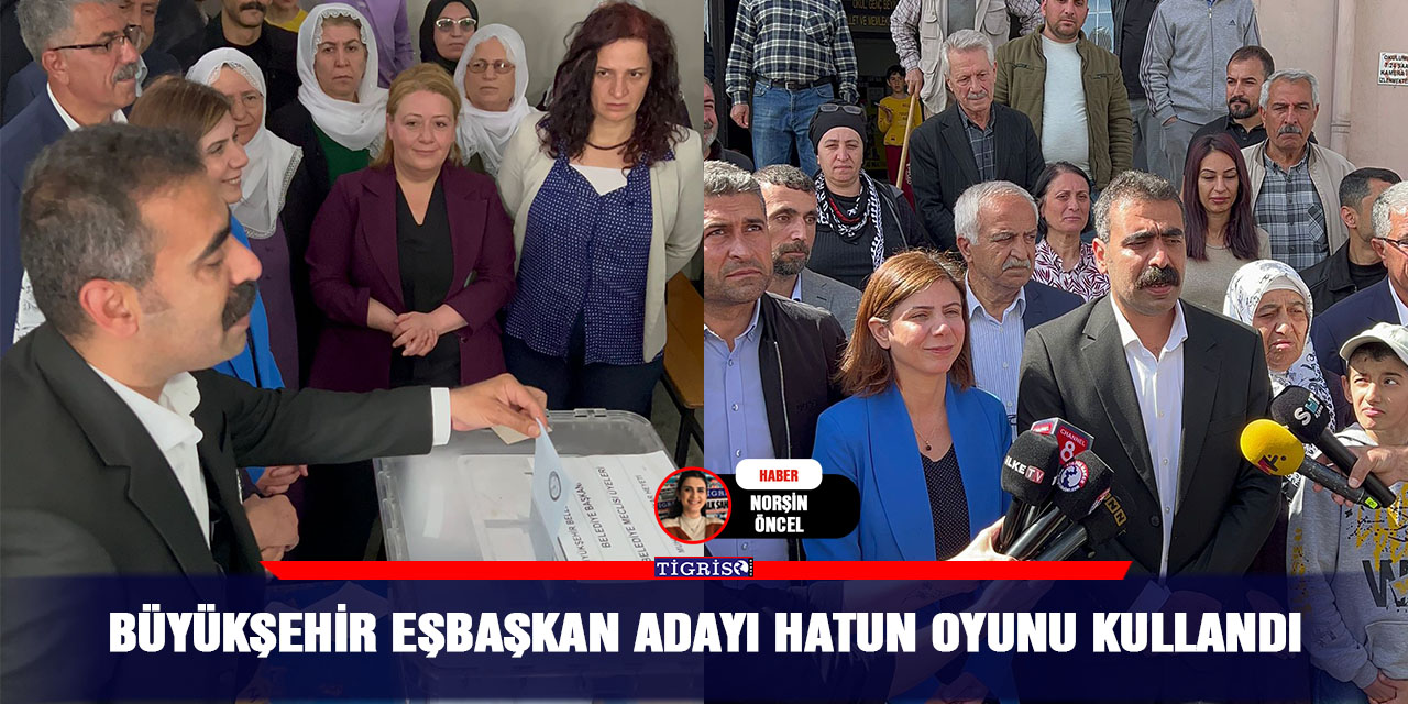 VİDEO - Büyükşehir Eşbaşkan adayı Hatun oyunu kullandı