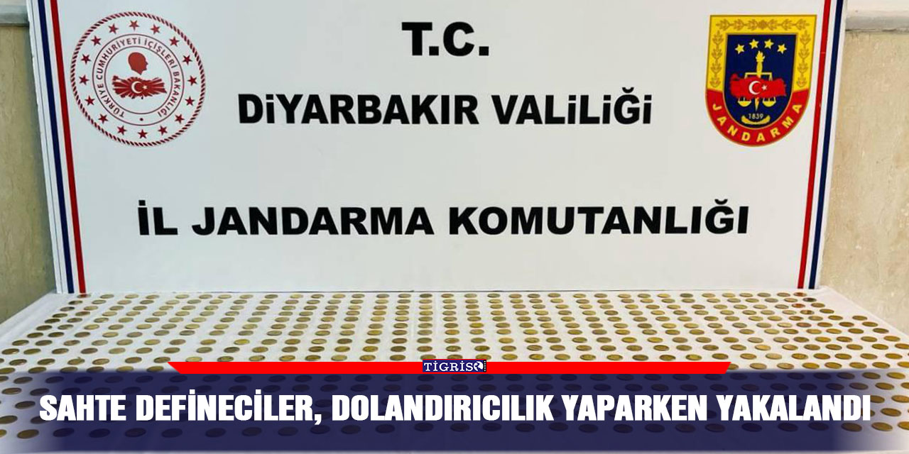 Sahte defineciler, dolandırıcılık yaparken yakalandı