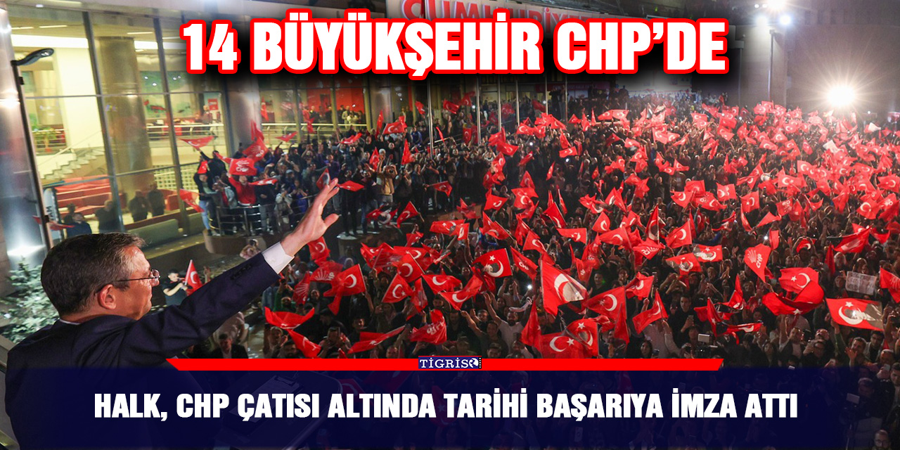 Halk, CHP çatısı altında tarihi başarıya imza attı