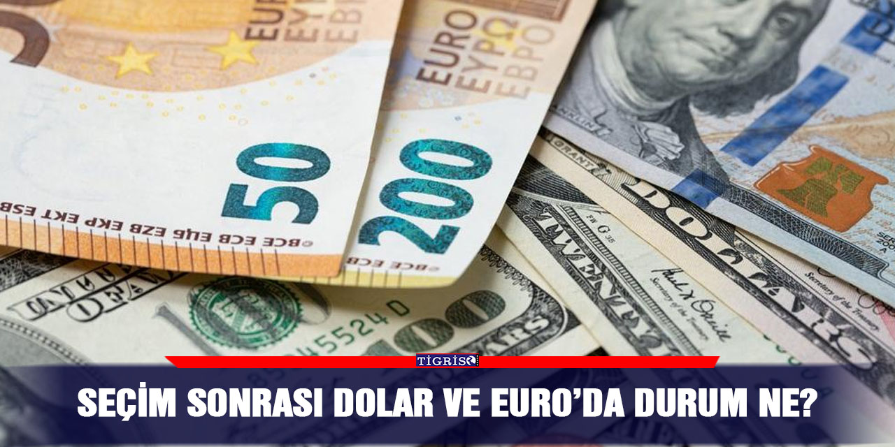 Seçim sonrası dolar ve Euro’da durum ne?
