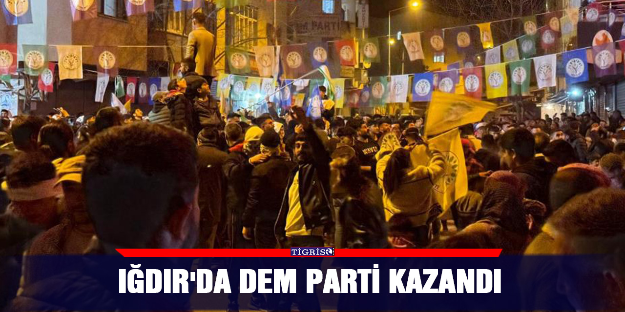 Iğdır'da DEM Parti kazandı