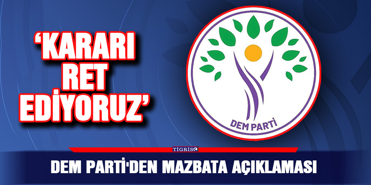 VİDEO - DEM Parti'den mazbata açıklaması