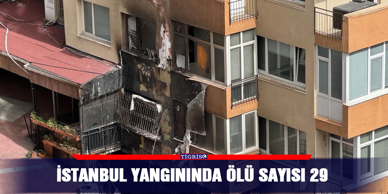 İstanbul yangınında ölü sayısı 29