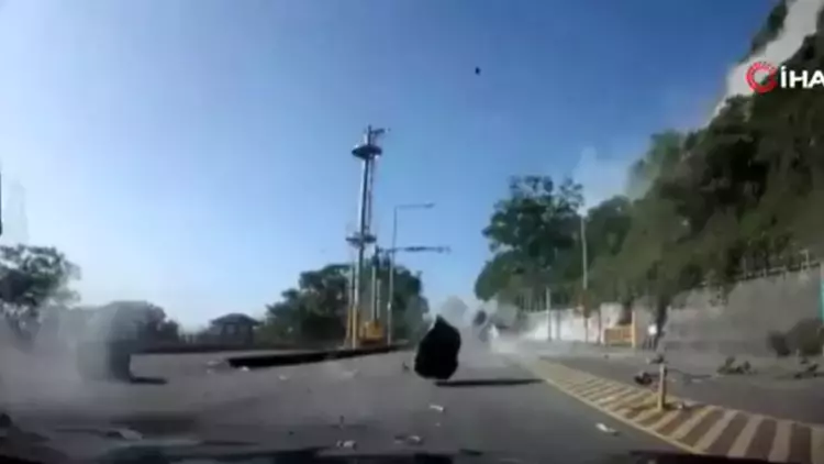 Tayvan'daki depremden yeni görüntüler