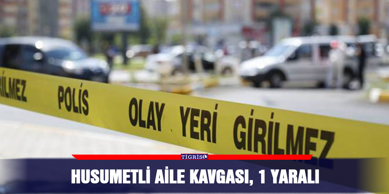 Husumetli aile kavgası, 1 yaralı