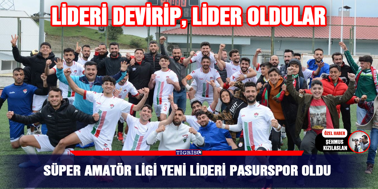 Süper Amatör ligi yeni lideri Pasurspor oldu