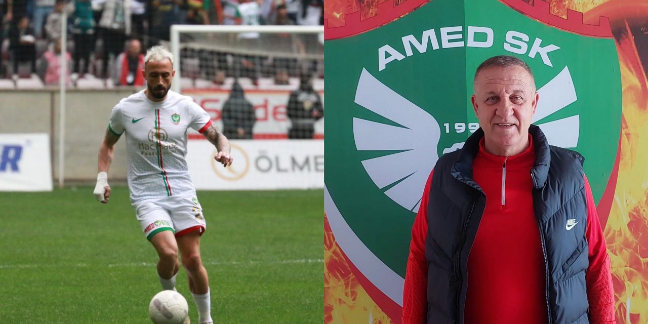 Amedspor'da üzücü gelişme