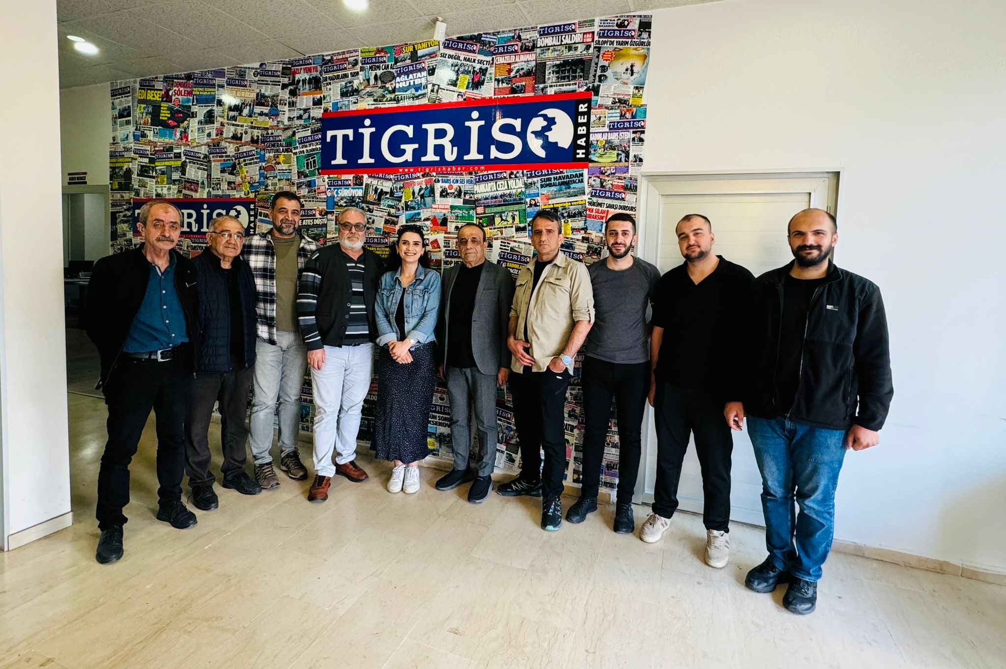 Tigris ailesi bayramda da görev başında