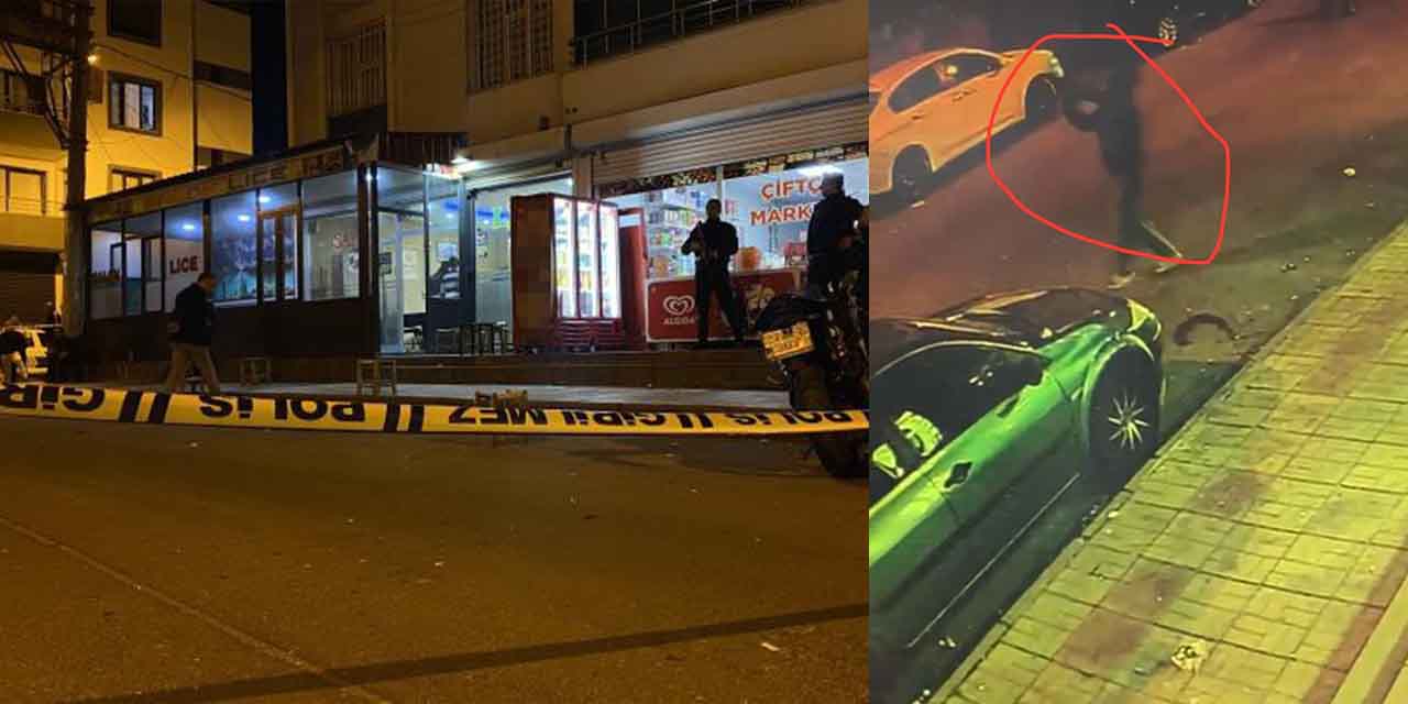VİDEO - Diyarbakır'da Kahveyi basıp otomatik silahla havaya ateş ettiler
