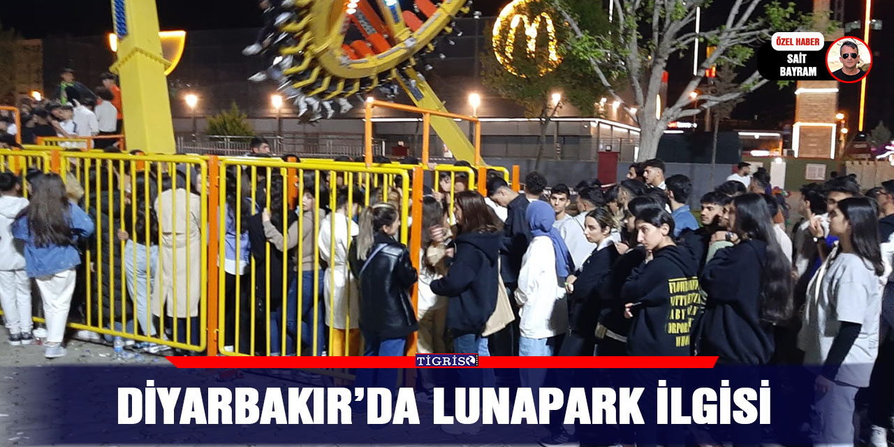 VİDEO - Diyarbakır’da lunapark ilgisi