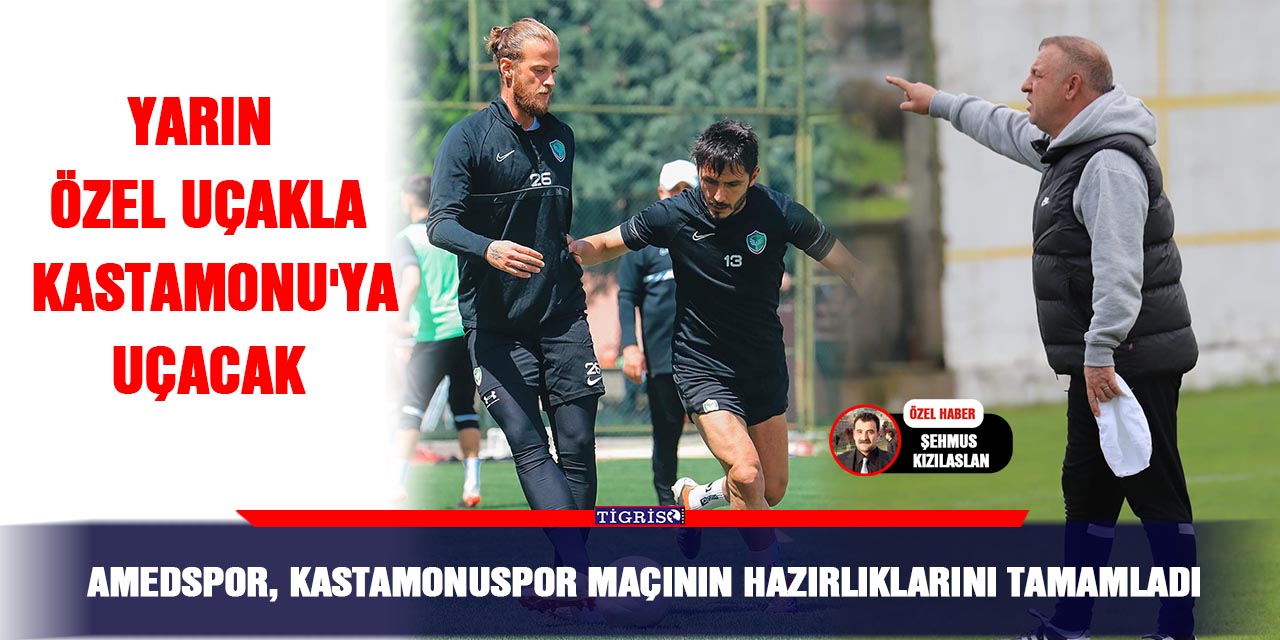 Amedspor, Kastamonuspor maçının hazırlıklarını tamamladı