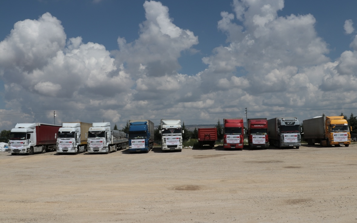 Kilis'ten Gazze'ye yardım